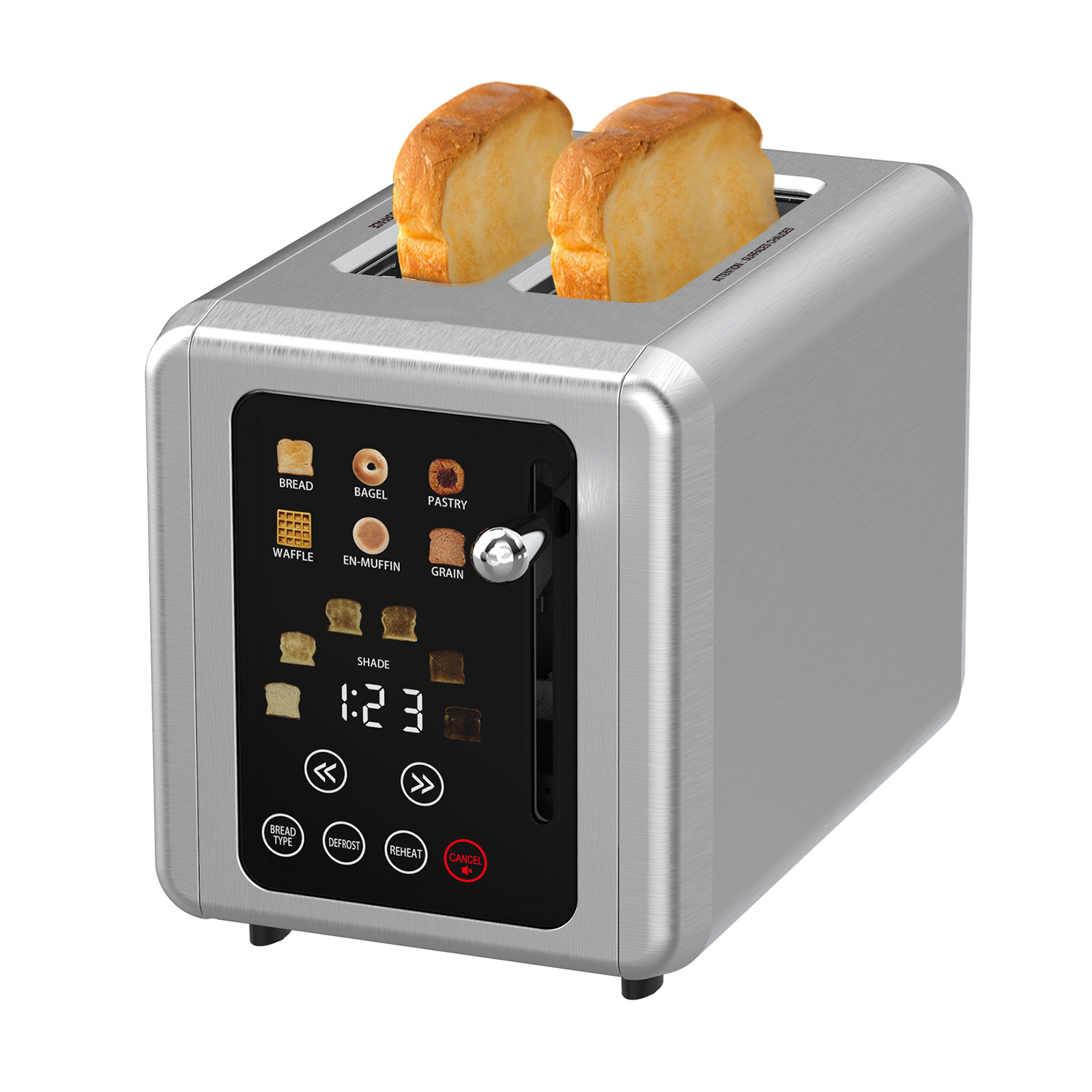 Toaster 4 Slice - Тостер из нержавеющей стали на 2