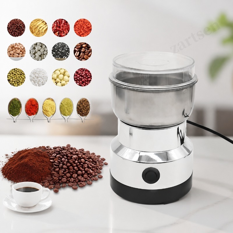 Coffee Grinder Burr - Многофункциональная кухонная электрическая кофемолка с 4