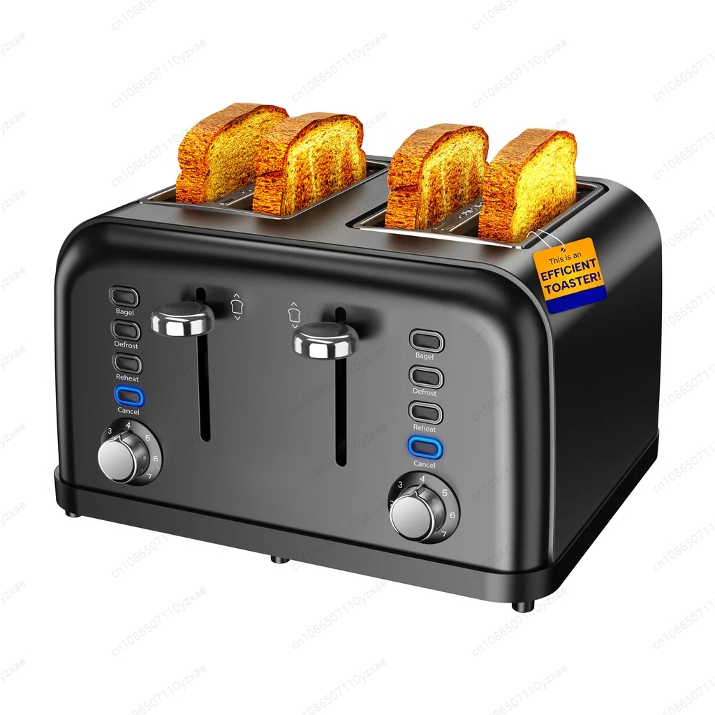 Toaster 4 Slice - Высокопроизводительный тостер с 4 ломтиками, прецизионный