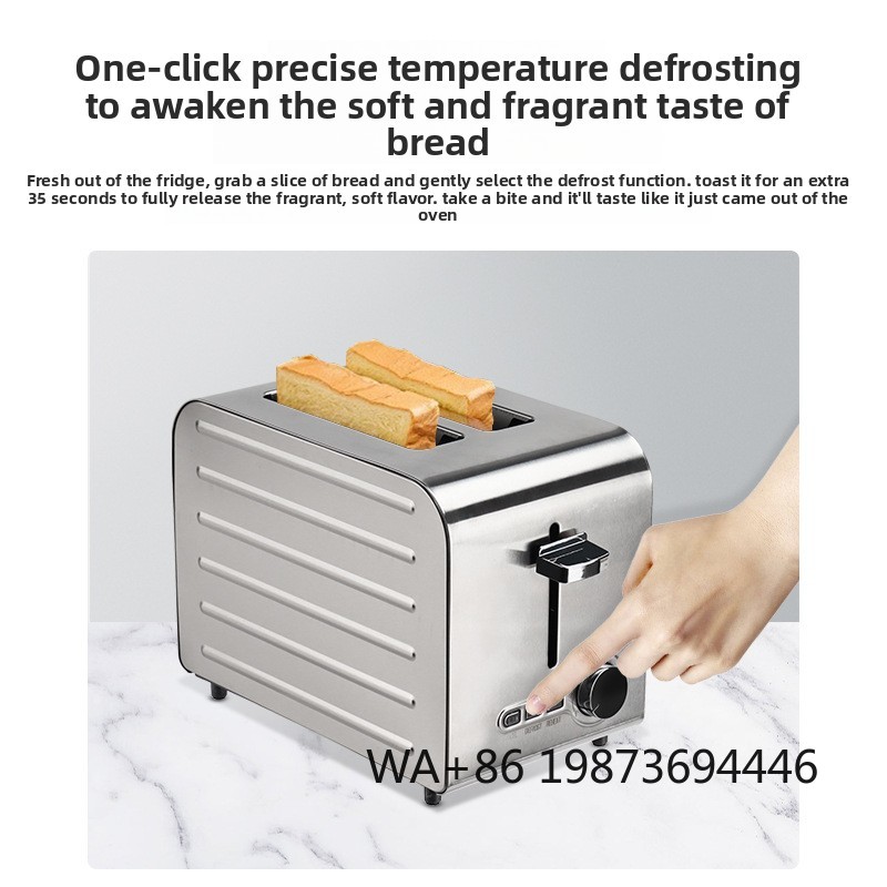 Toaster 4 Slice - Полностью автоматический тостер из нержавеющей стали,