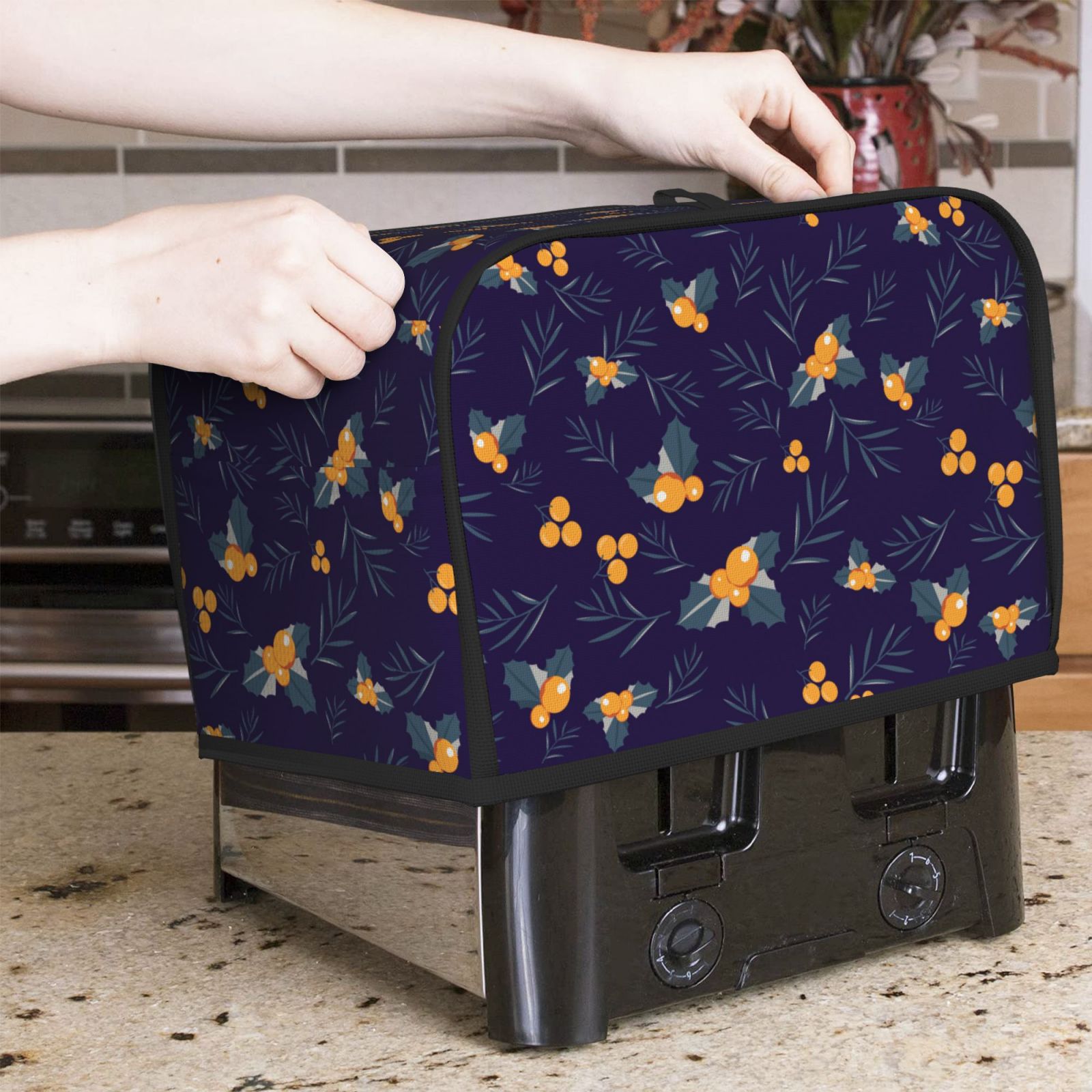 Рождественский чехол для тосте – обзор и цена Toaster 4 Slice