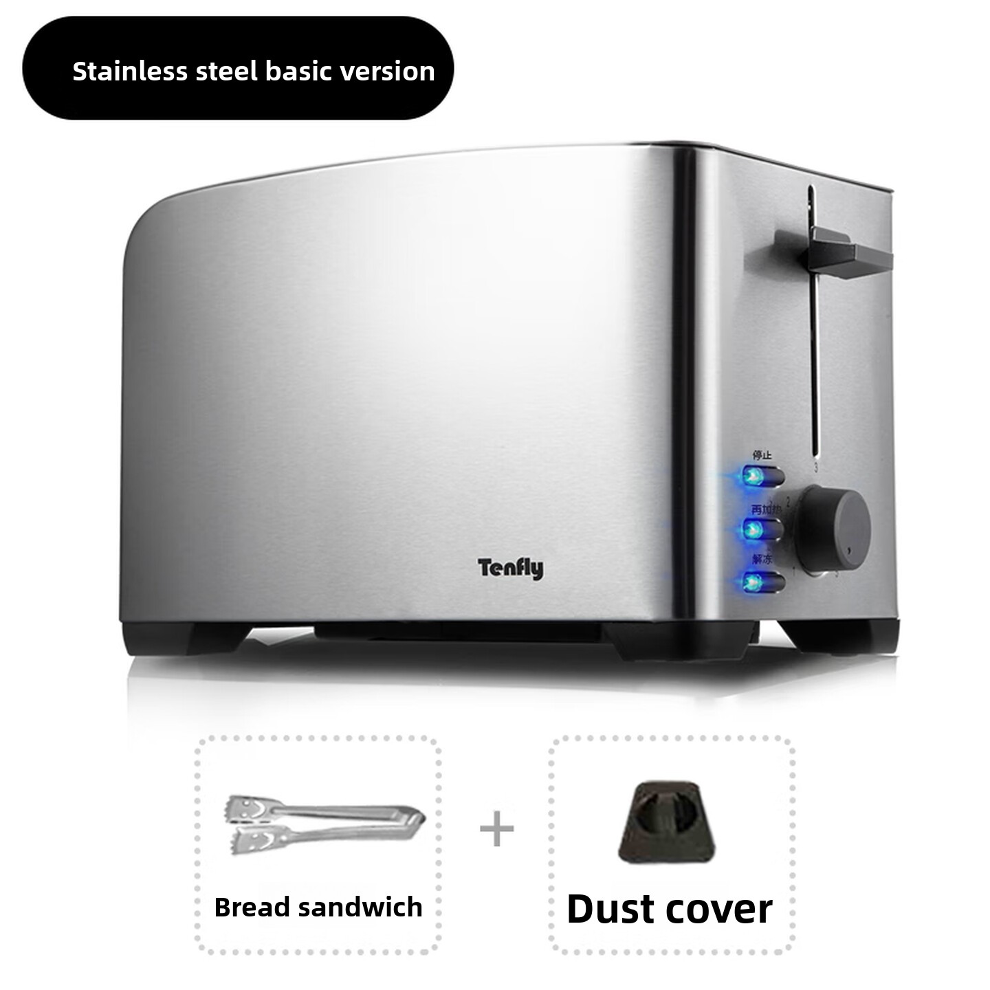 Тостер из нержавеющей стали на – обзор и цена Toaster 4 Slice