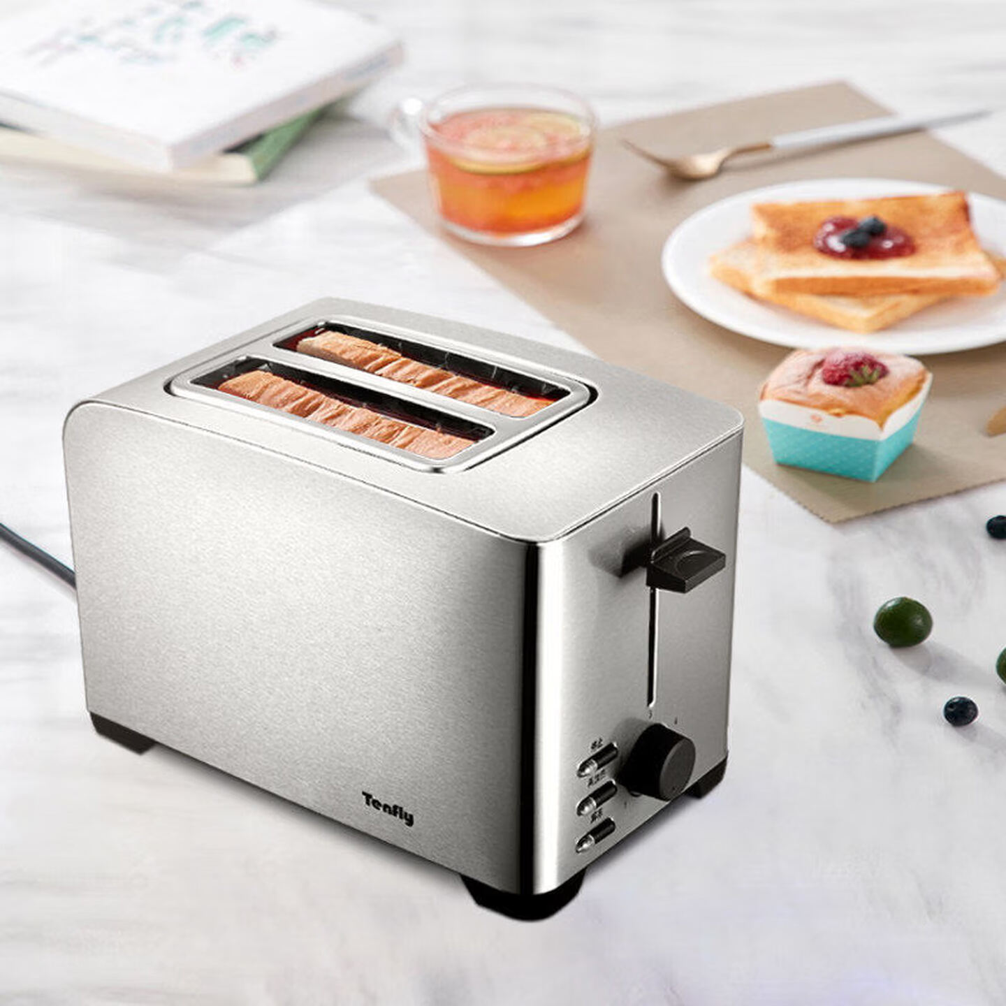 Тостер из нержавеющей стали на – обзор и цена Toaster 4 Slice