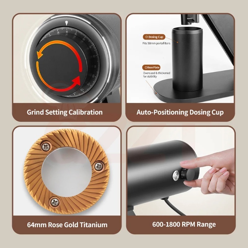 【Бытовая техника】 Кофемолка FL – обзор и цена Coffee Grinder Burr
