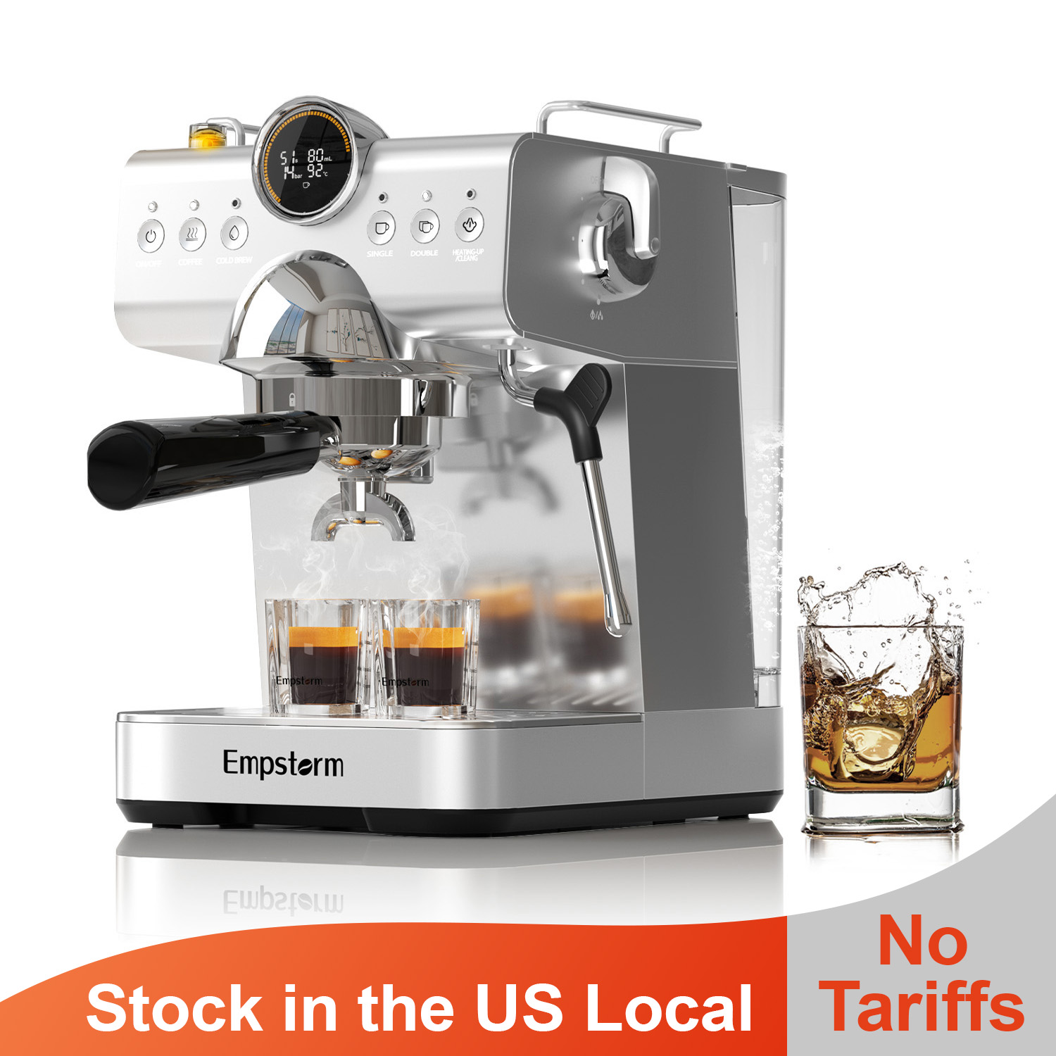Empstorm CB1 Электрическая сов – обзор и цена Espresso Machine Semi Auto