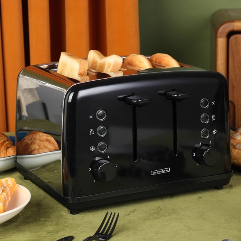 Автоматический тостер из нержа – обзор и цена Toaster 4 Slice