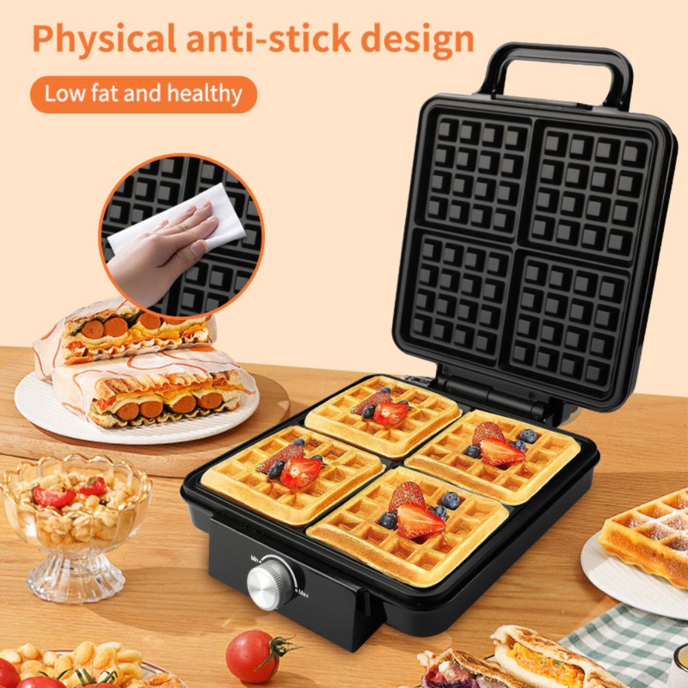 4-квадратная бельгийская вафел – обзор и цена Kitchen Appliances For.Xmas