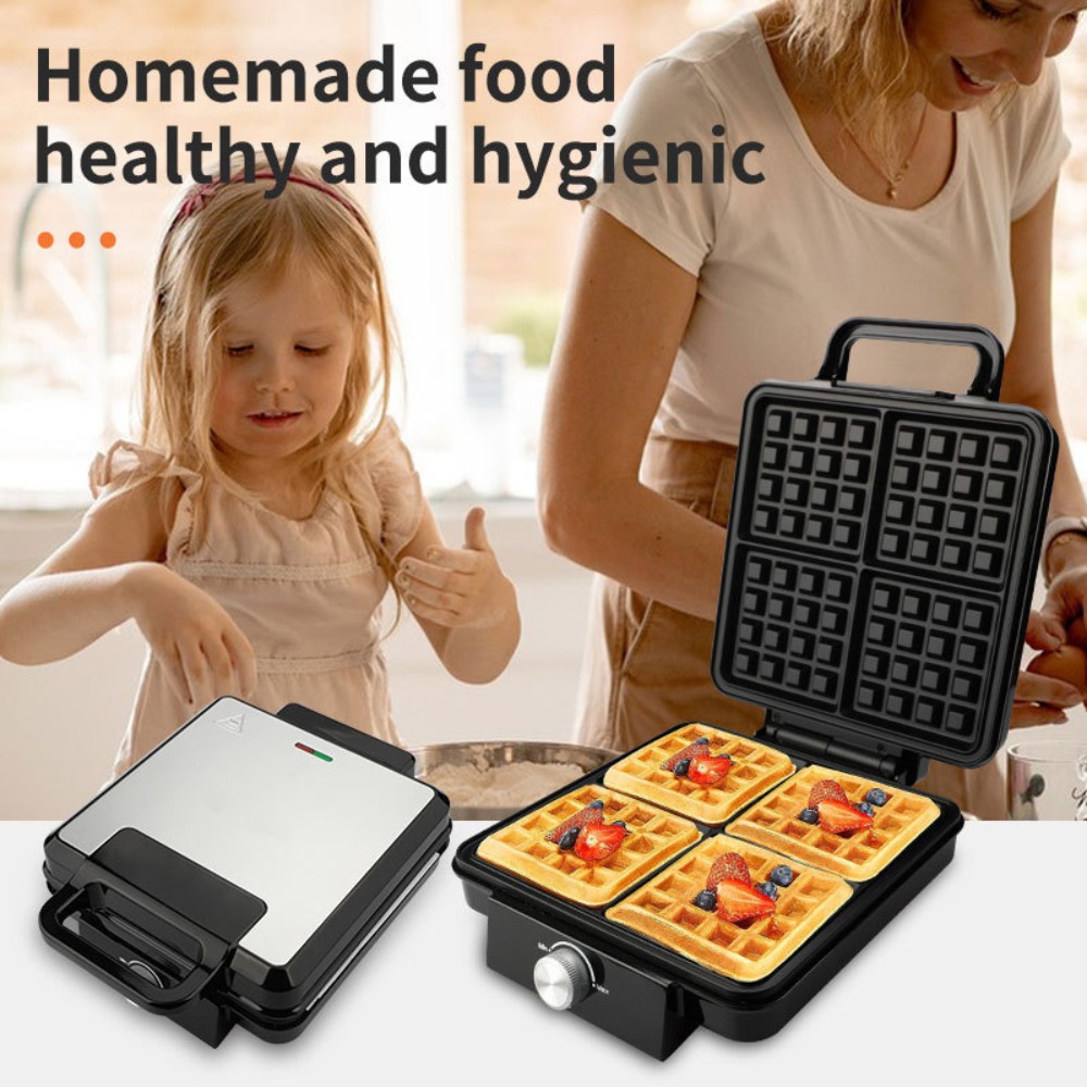 4-квадратная бельгийская вафел – обзор и цена Kitchen Appliances For.Xmas