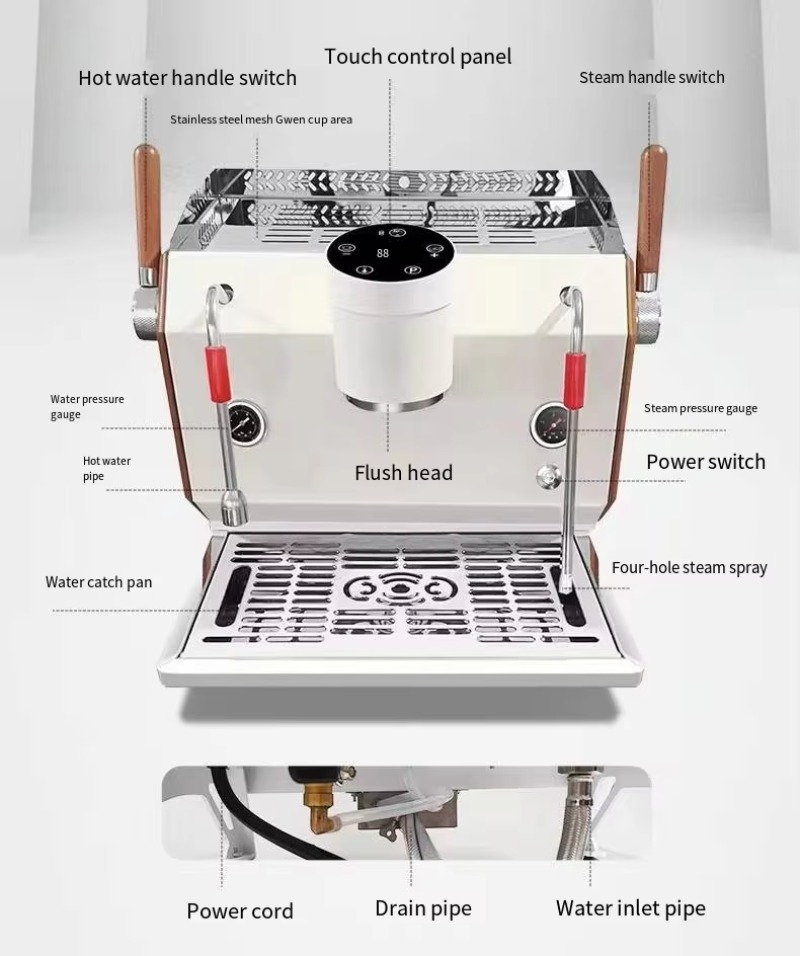 Полуавтоматическая эспрессо-ма – обзор и цена Espresso Machine Semi Auto
